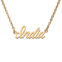 Load image into Gallery viewer, India Name Necklace
