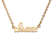 Load image into Gallery viewer, Isaac Name Necklace
