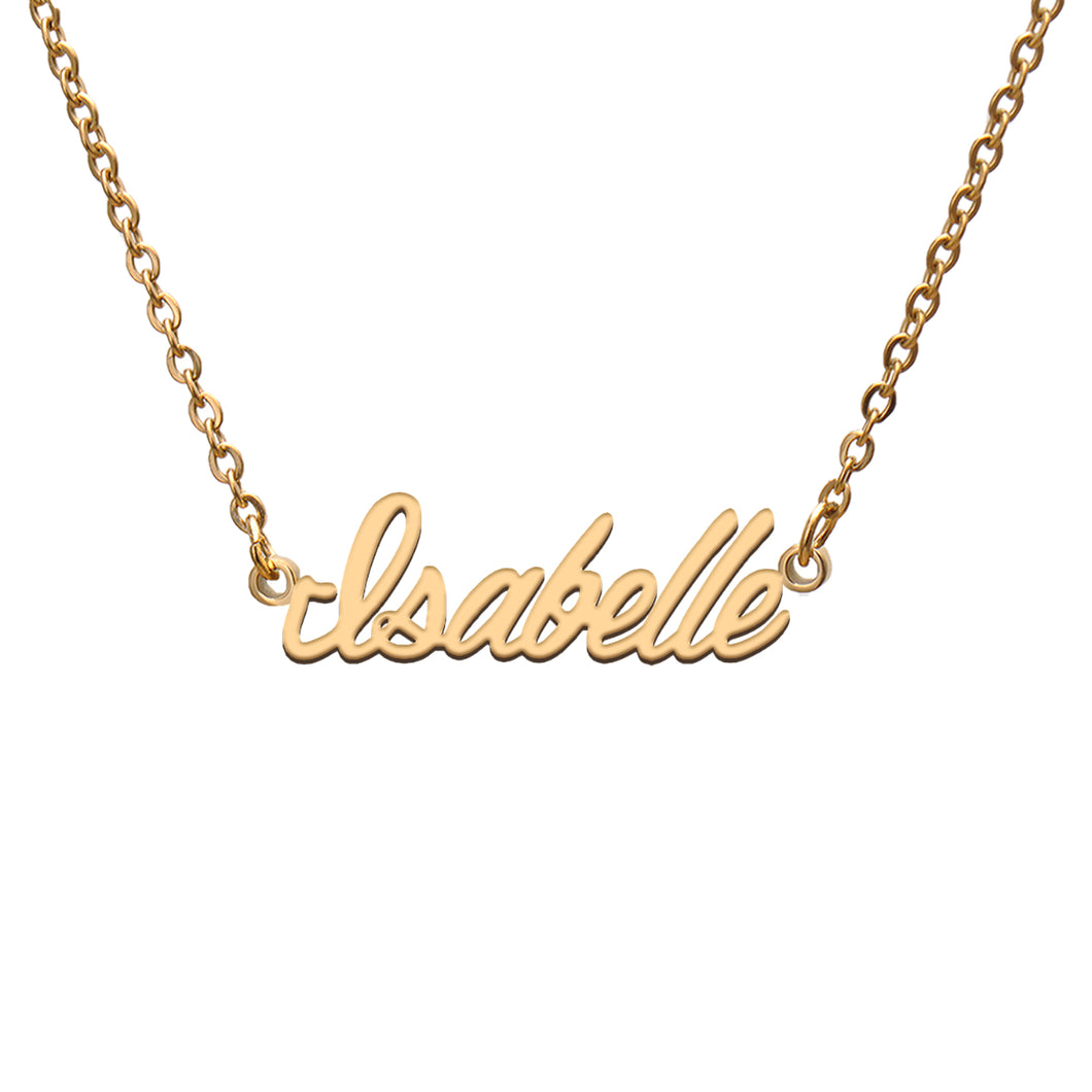 Isabelle Name Necklace