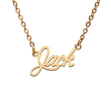 Load image into Gallery viewer, Jack Name Necklace
