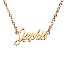 Load image into Gallery viewer, Jackie Name Necklace
