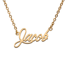 Load image into Gallery viewer, Jacob Name Necklace
