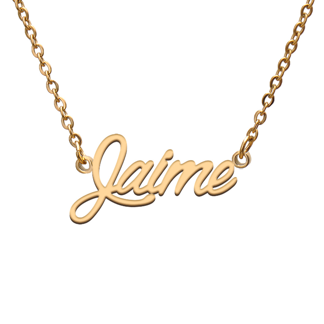Jaime Name Necklace