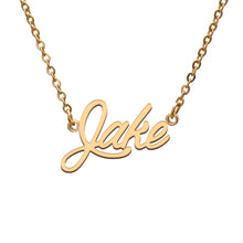 Load image into Gallery viewer, Jake Name Necklace
