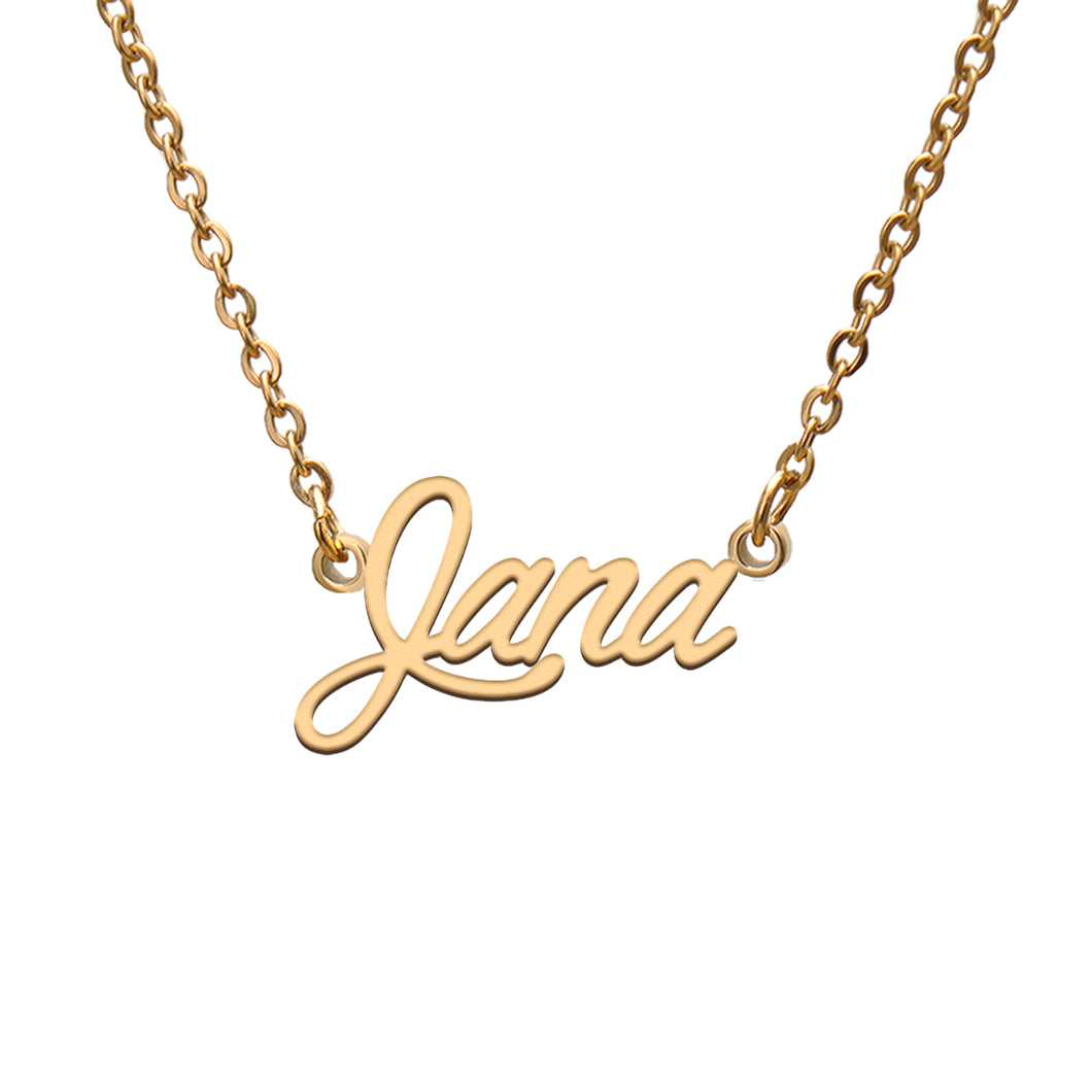 Jana Name Necklace