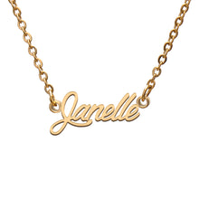Load image into Gallery viewer, Janelle Name Necklace
