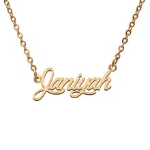 Load image into Gallery viewer, Janiyah Name Necklace
