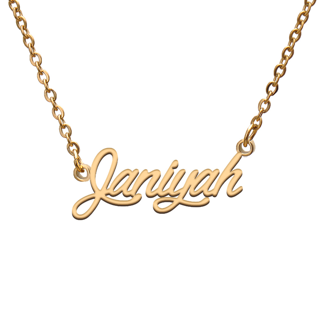 Janiyah Name Necklace
