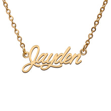 Load image into Gallery viewer, Jayden Name Necklace
