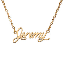 Load image into Gallery viewer, Jeremy Name Necklace
