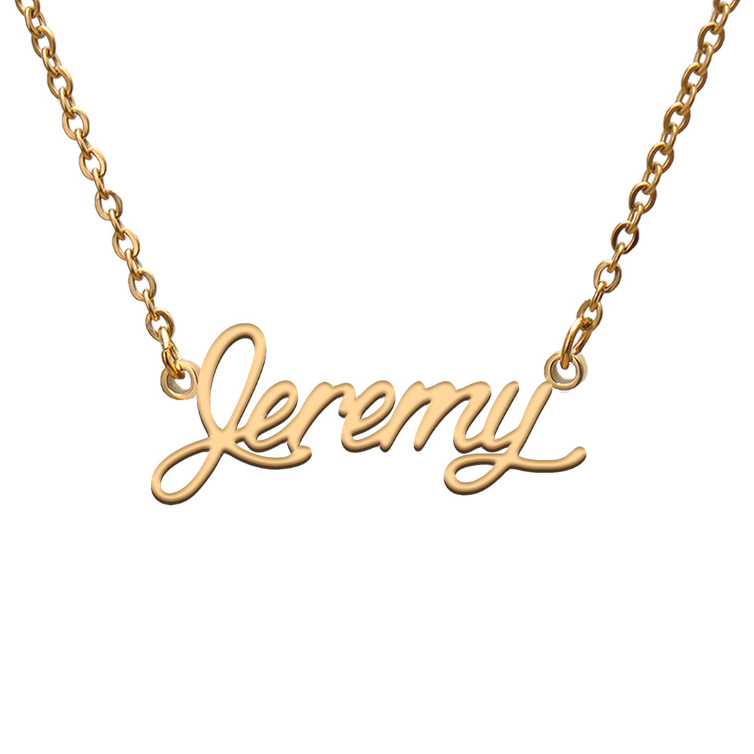 Jeremy Name Necklace