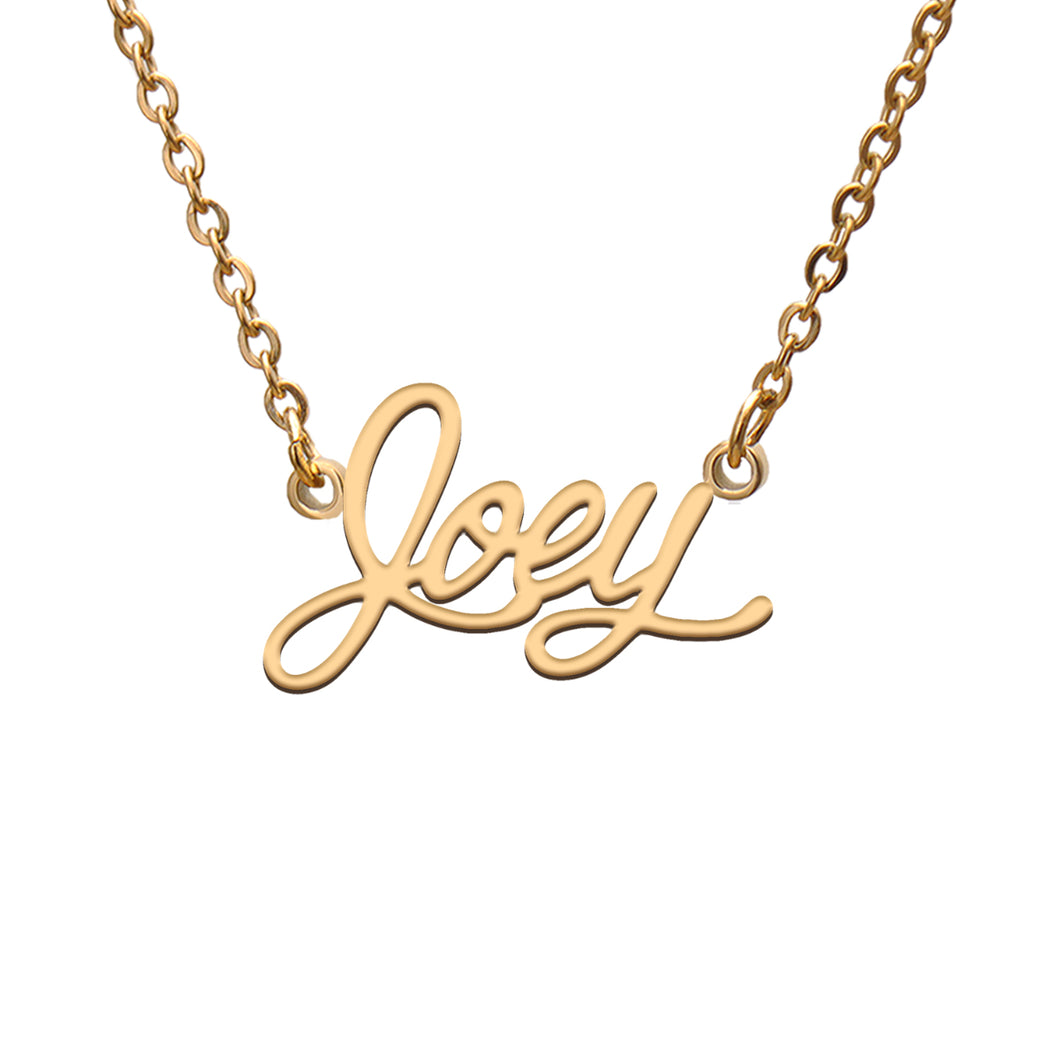 Joey Name Necklace