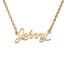 Load image into Gallery viewer, Johnny Name Necklace
