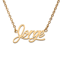 Load image into Gallery viewer, Jorge Name Necklace
