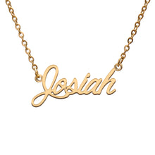 Load image into Gallery viewer, Josiah Name Necklace
