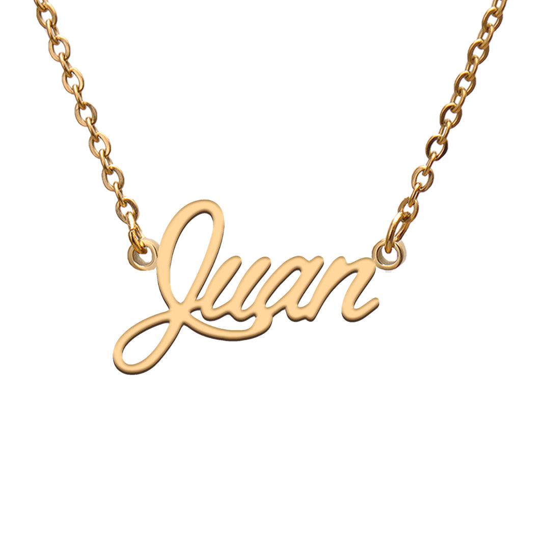 Juan Name Necklace