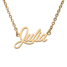 Load image into Gallery viewer, Julia Name Necklace

