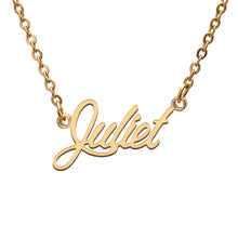 Load image into Gallery viewer, Juliet Name Necklace
