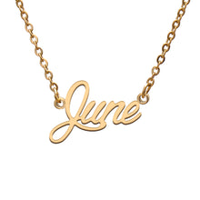 Load image into Gallery viewer, June Name Necklace
