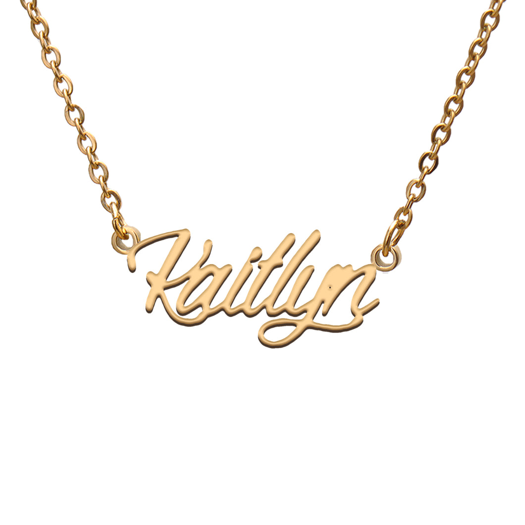 Kaitlyn Name Necklace