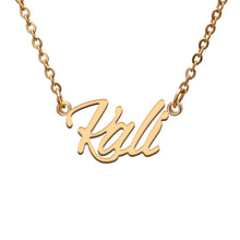 Load image into Gallery viewer, Kali Name Necklace
