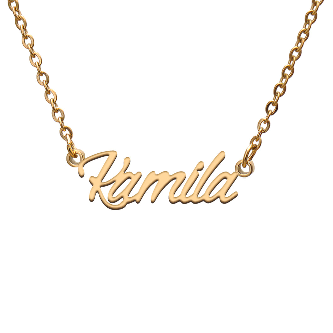 Kamila Name Necklace