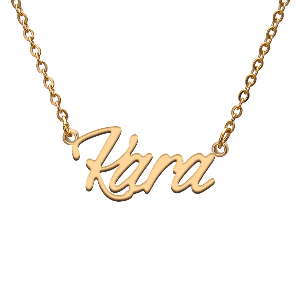 Kara Name Necklace