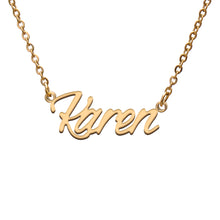 Load image into Gallery viewer, Karen Name Necklace
