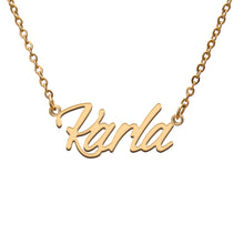 Load image into Gallery viewer, Karla Name Necklace
