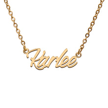 Load image into Gallery viewer, Karlee Name Necklace
