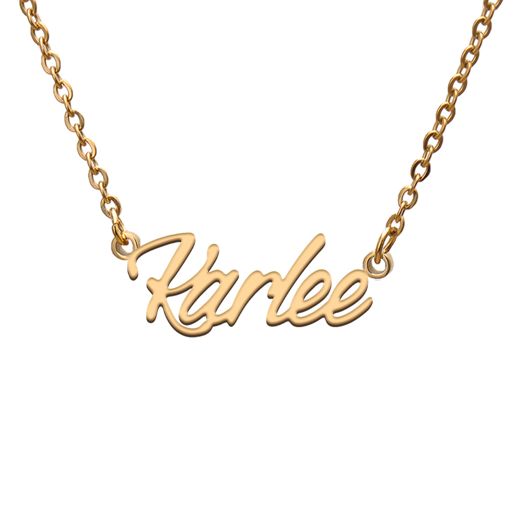 Karlee Name Necklace