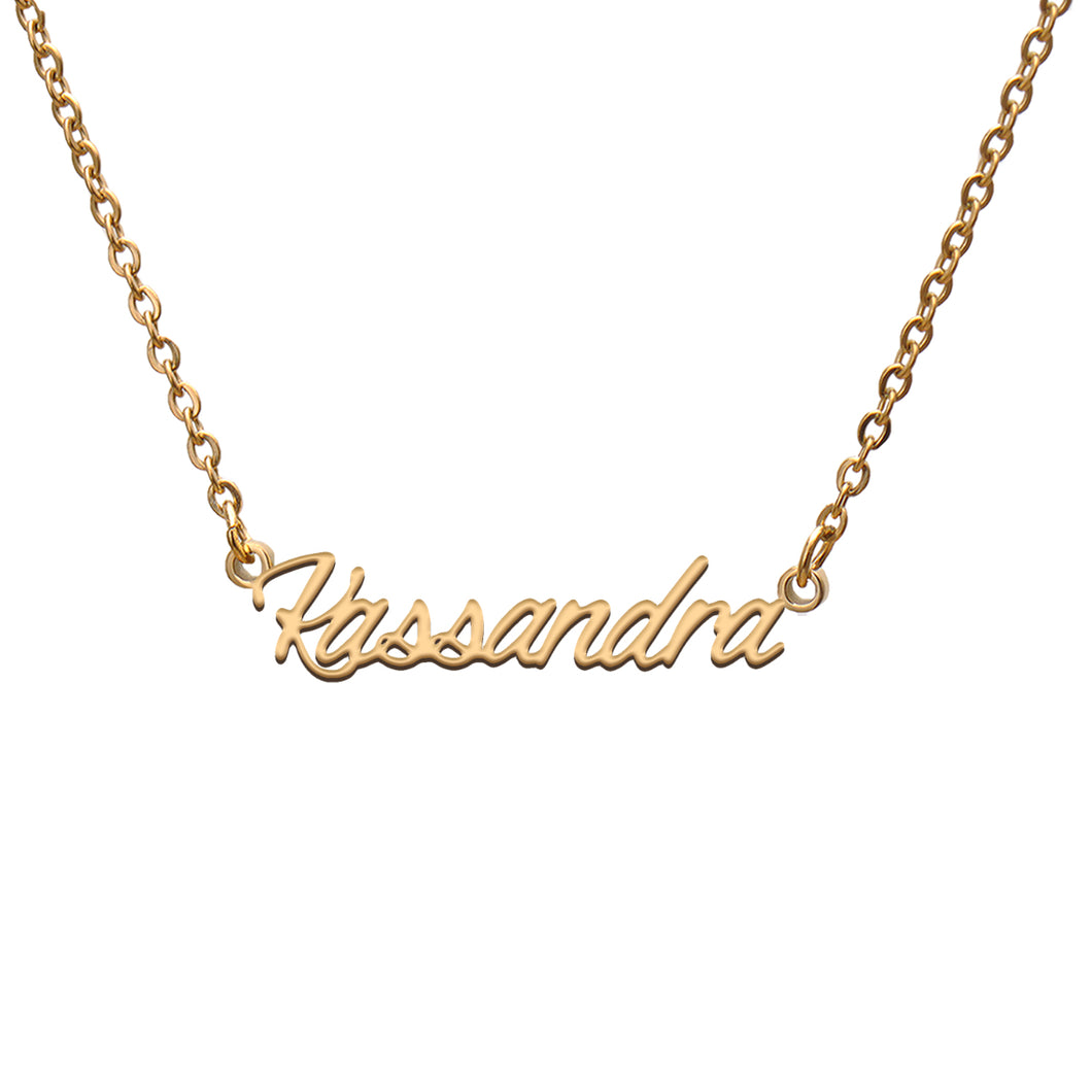Kassandra Name Necklace