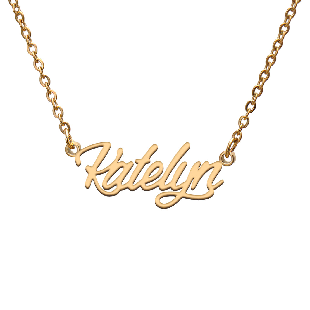 Katelyn Name Necklace
