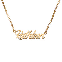 Load image into Gallery viewer, Kathleen Name Necklace
