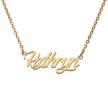 Load image into Gallery viewer, Kathryn Name Necklace
