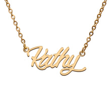 Load image into Gallery viewer, Kathy Name Necklace
