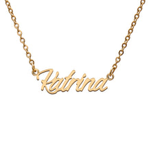 Load image into Gallery viewer, Katrina Name Necklace
