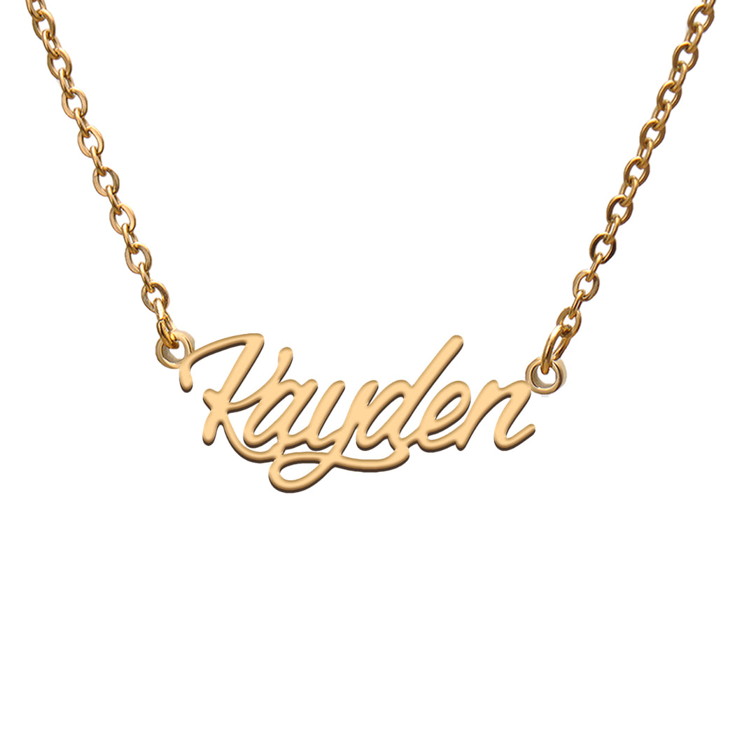 Kayden Name Necklace
