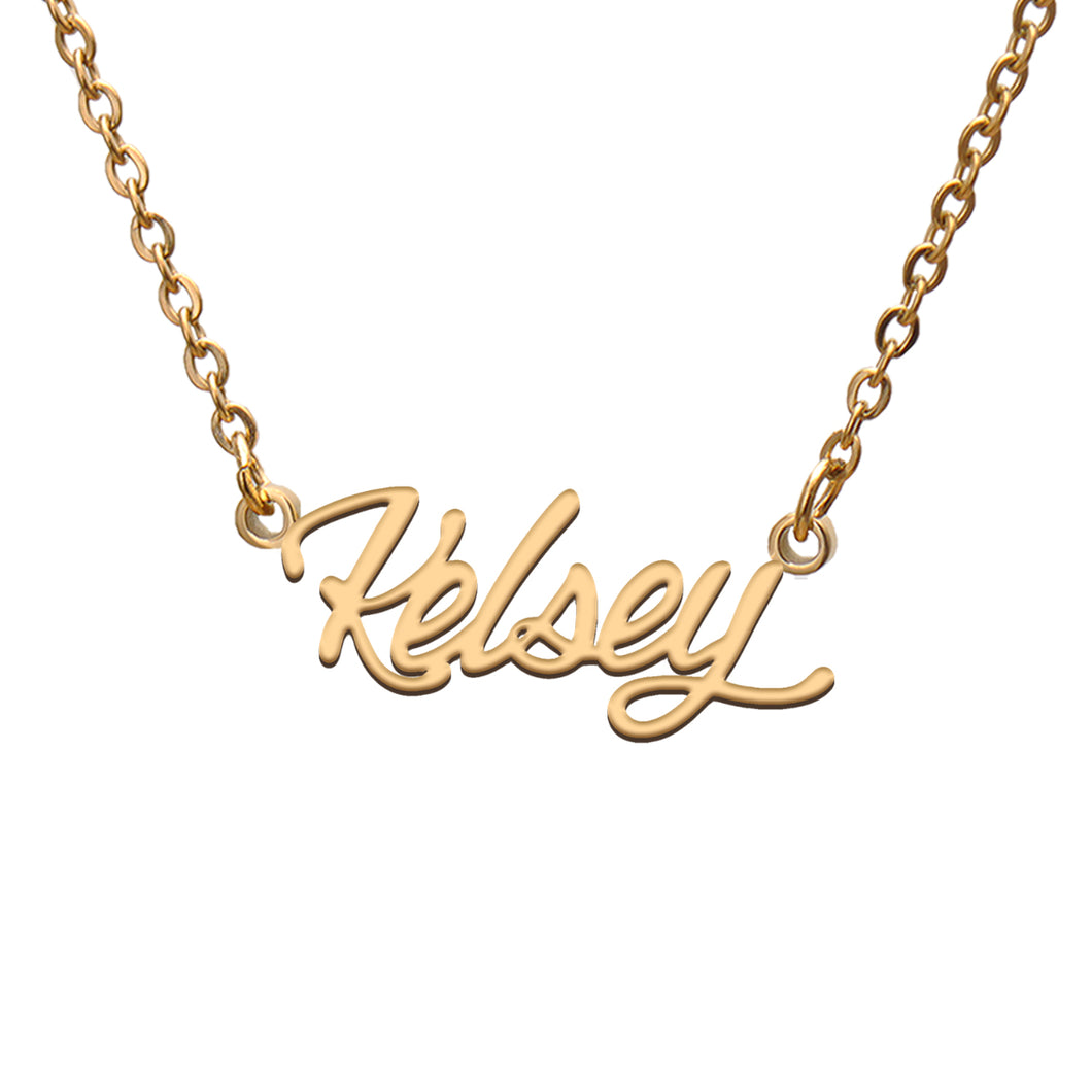Kelsey Name Necklace