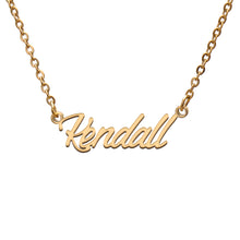 Load image into Gallery viewer, Kendall Name Necklace
