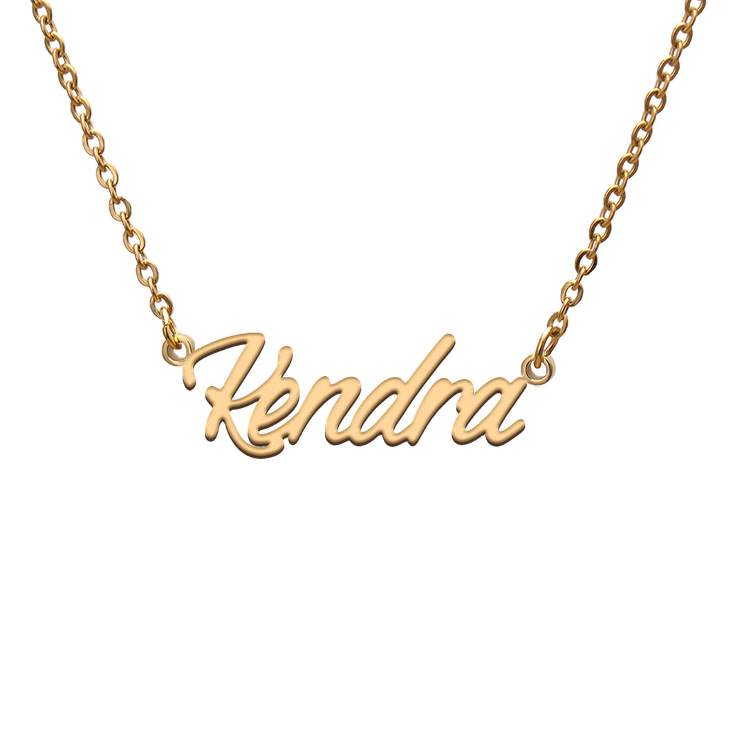 Kendra Name Necklace