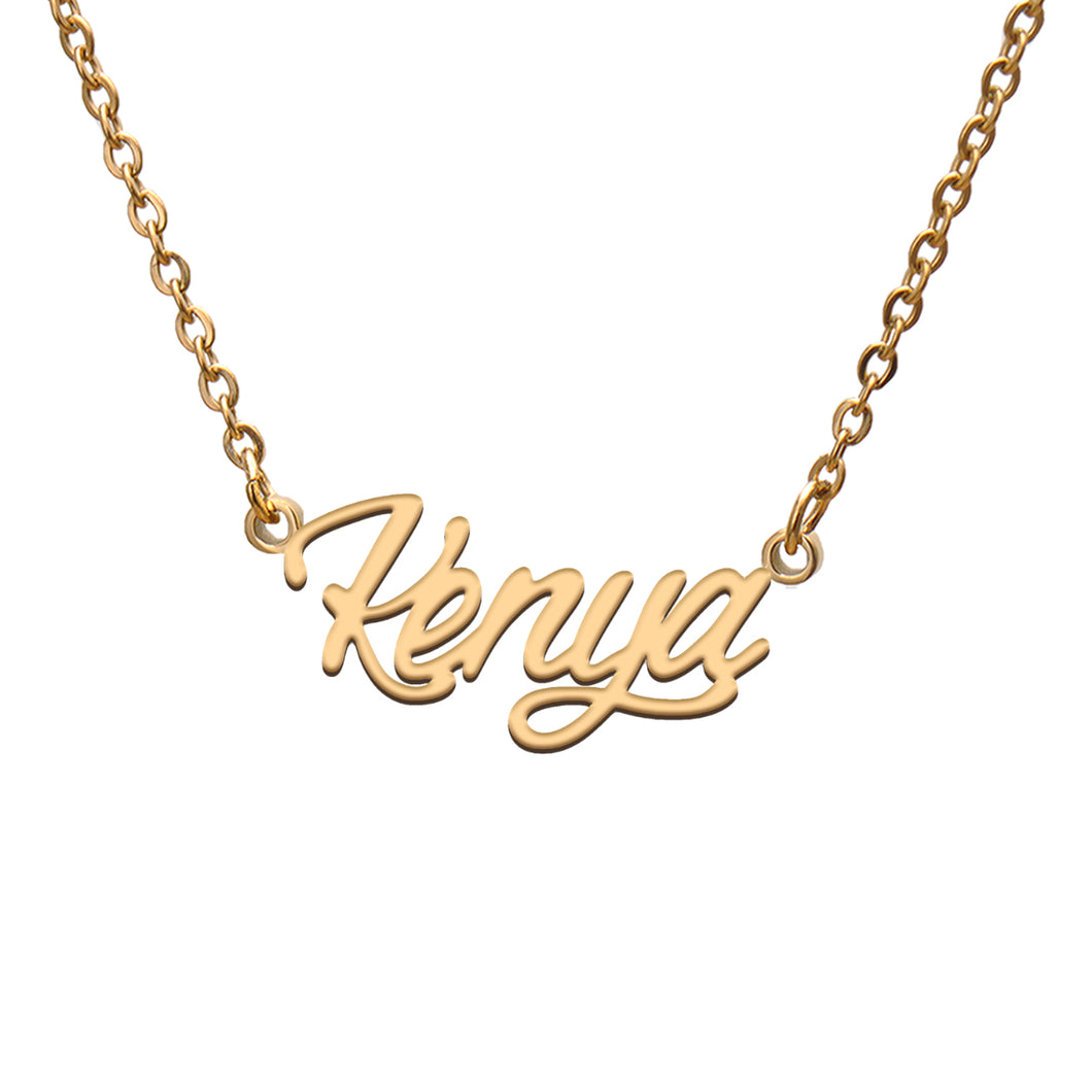 Kenya Name Necklace