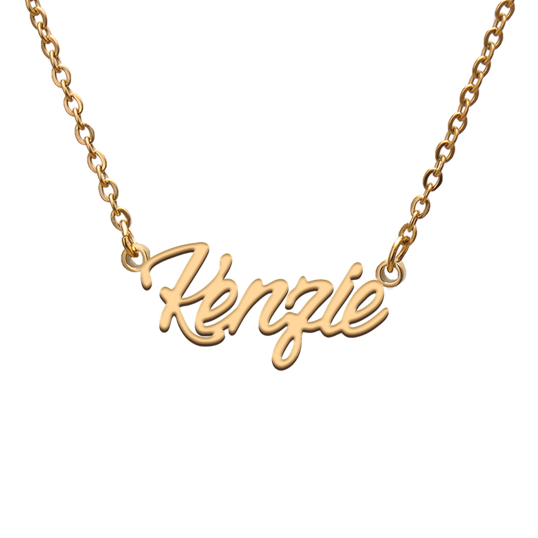 Kenzie Name Necklace