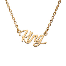 Load image into Gallery viewer, King Name Necklace
