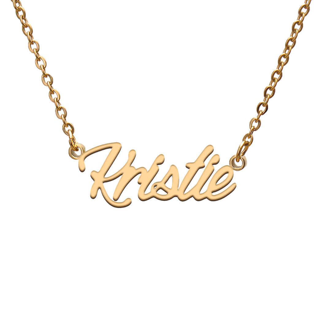 Kristie Name Necklace