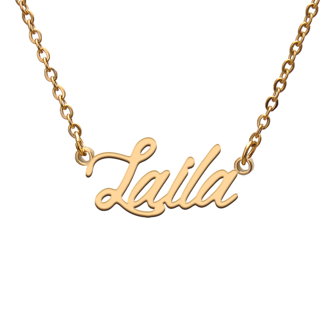 Laila Name Necklace