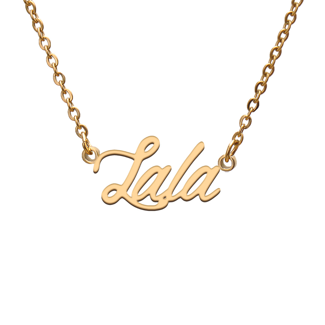 Lala Name Necklace