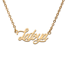 Load image into Gallery viewer, Latoya Name Necklace

