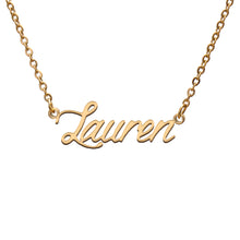 Load image into Gallery viewer, Lauren Name Necklace
