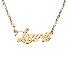 Load image into Gallery viewer, Laurie Name Necklace
